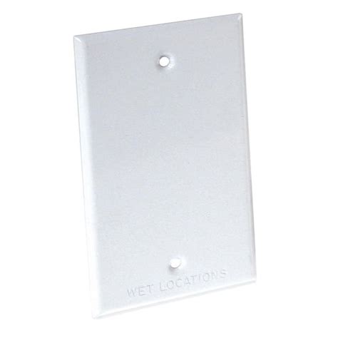 electrical box street blank|paintable blank wall plate.